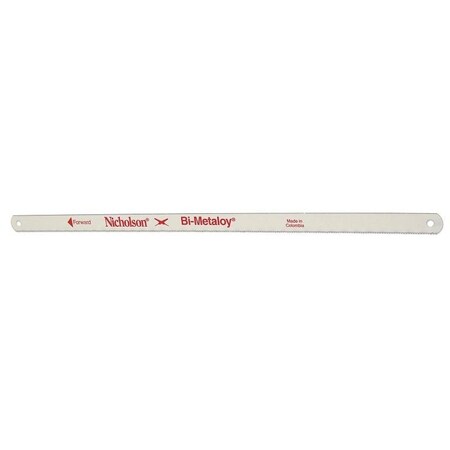 Crescent Nicholson BiMetaloy Series 62832N62832 Hand Hacksaw Blade, 12 in W, 12 in L, 24 TPI 62832N-02